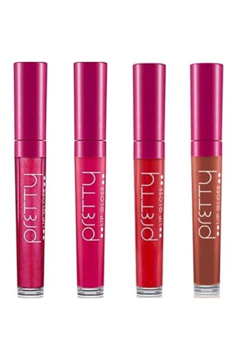 Flormar Pretty Lip Gloss 4'lü Set