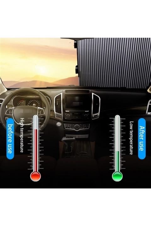 Özasya AVM Katlanabilir Araba Öncam Yansıtıcı Güneşlik