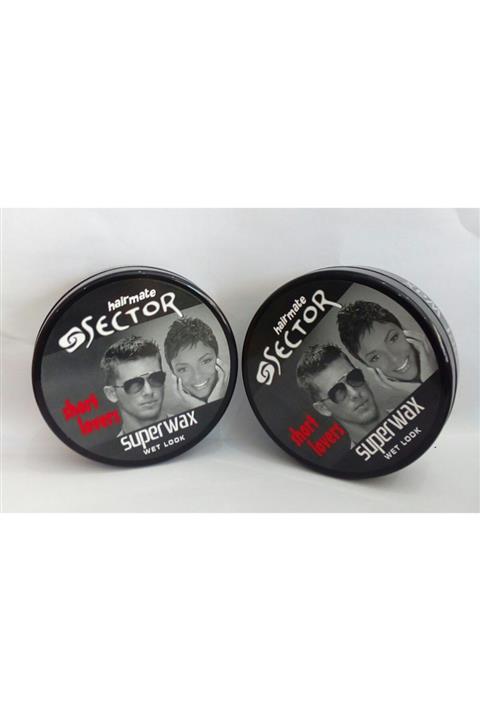 Sector Hairmate Wet Look Süper Wax 150 Ml-2'li