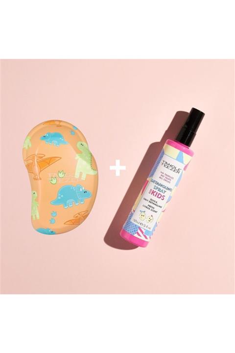 Tangle Teezer İkili Set  Çocuklara Özel  Dino