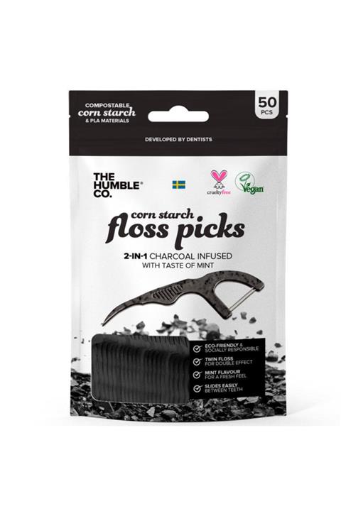 Humble Brush Kürdanlı Diş Ipi Nane