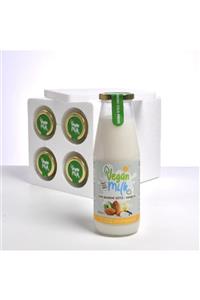 VeganMilk Ege Bademi Sütü Vanilya 700 ml 4lü