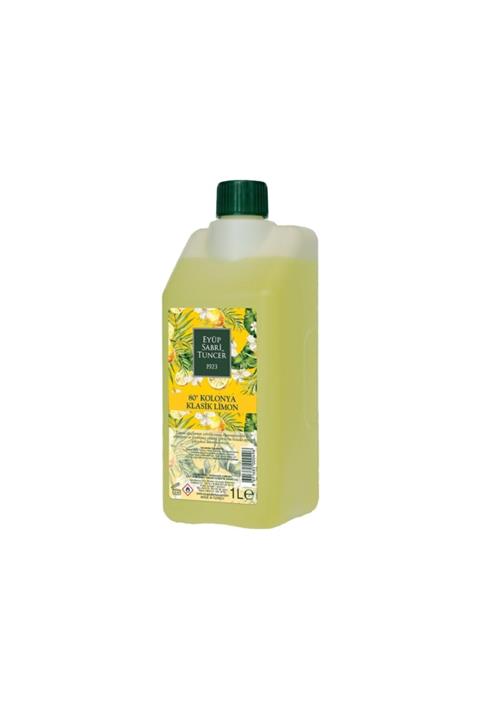 Eyüp Sabri Tuncer Klasik Limon Kolonyası Kilitli Kapak (1 Litre)