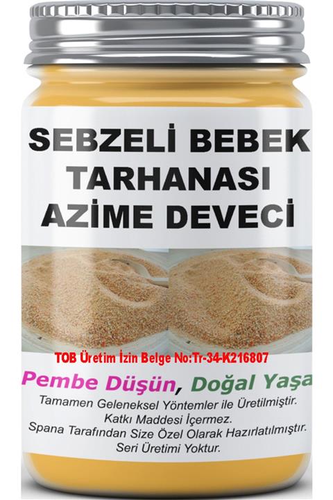 SPANA Sebzeli Bebek Tarhanası Azime Deveci Ev Yapımı Katkısız 820gr