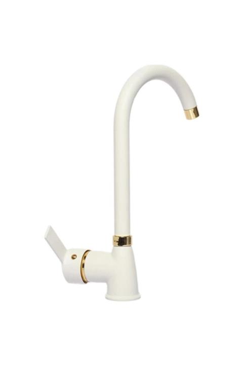 EMIR Beyaz Altın Lüks Mutfak Evye Bataryası