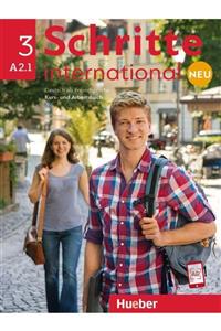 Hueber Yayınları Schritte International 3 Neu Kurs- Und Arbeitsbuch A2.1 Mit Cd Zum