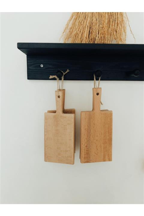 evdeneyoksa Ahşap El Yapımı Mini Kesme Tahtası