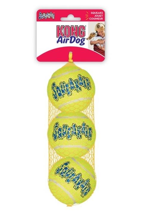 Kong Köpek Air Sq Sesli Tenis Topu M 3 Adet 6,5cm