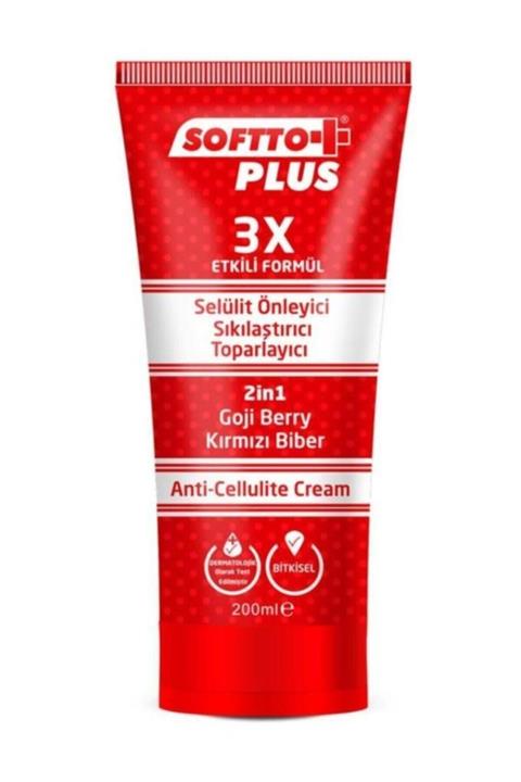 Softto Plus Selülit Ve Sıkılaştırıcı Toparlayıcı Krem 200 ml