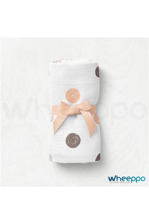 Wheeppo Renkli Muslin Bebek Battaniyesi
