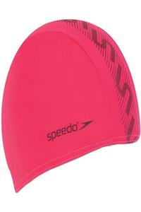 SPEEDO Monogram Endurance+ Yüzücü Bonesi - Pembe/Siyah