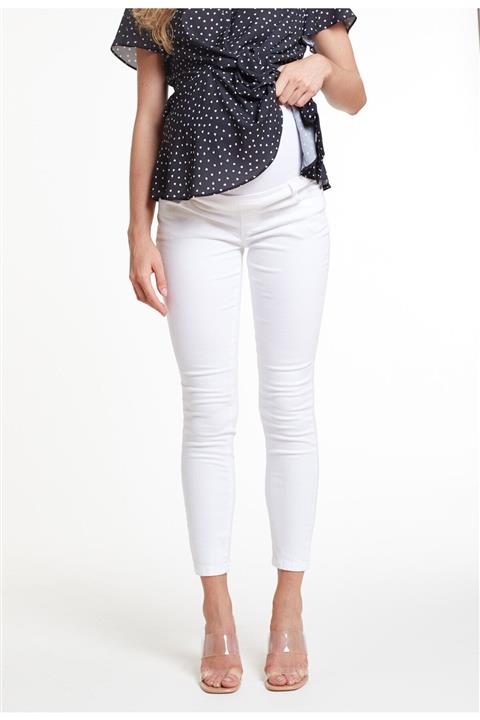 GEBE Beyaz Skinny Hamile Pantolonu, Tr Norway