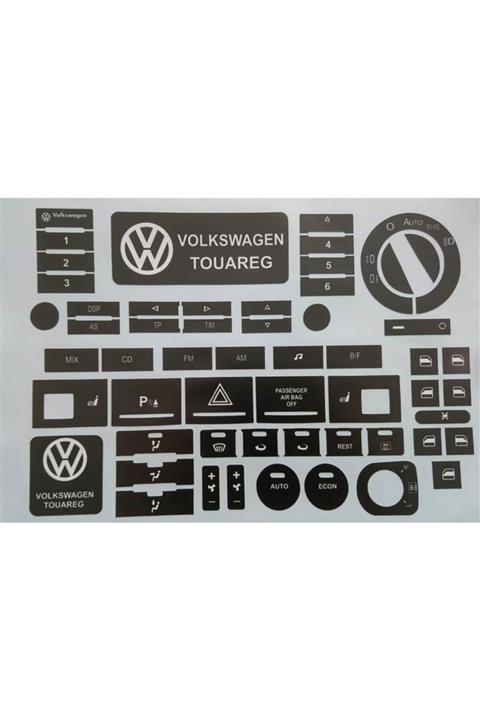 3M Volkswagen Touareg Sticker Tuş Takımı Etiket