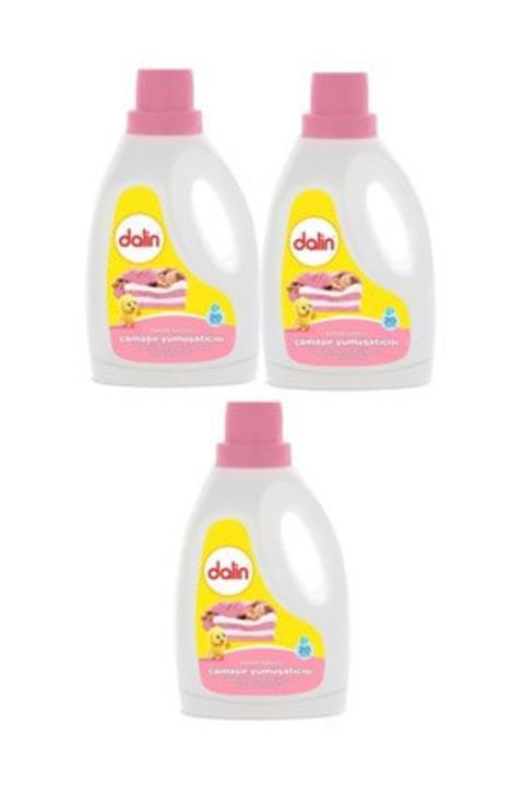 Dalin Çamaşır Yumuşatıcı 1,5 Lt Bahar Ninnisi 3'lü Set Bebeklere Özel