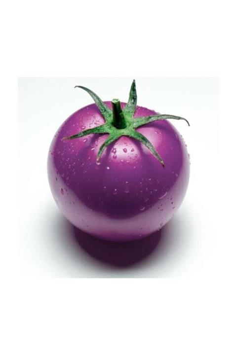 Tohum Dünyam Nadir Ithal Mor Domates Tohumu 5 Adet Tohum