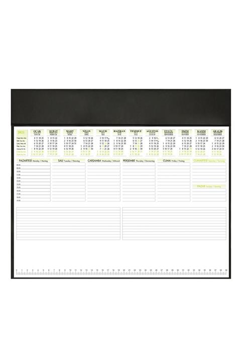 KESKİN COLOR Aj-68 Haftalık Masa Sümeni 28x40 Cm Bialalı 52 Yp-2022 Yılı