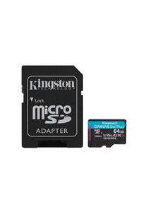 Kingston 64gb Microsd Canvas Go U3 Hafıza Kartı Sdcg3/64gb