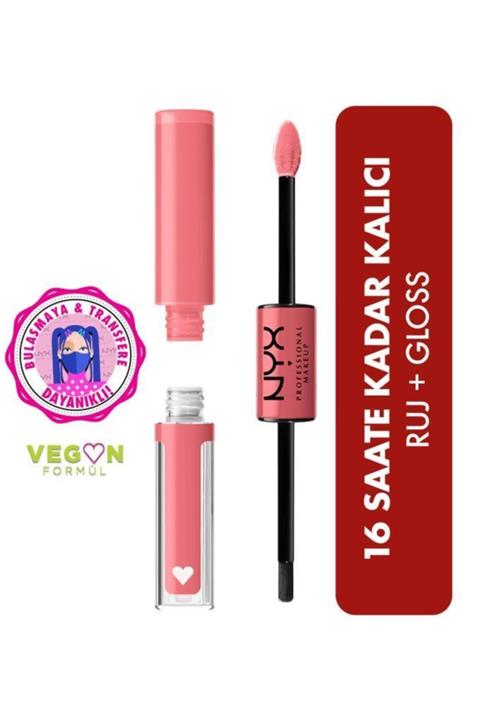 NYX Professional Makeup Shine Loud High Shine Lip Color Born To Hustle  Dudak Parlatıcısı