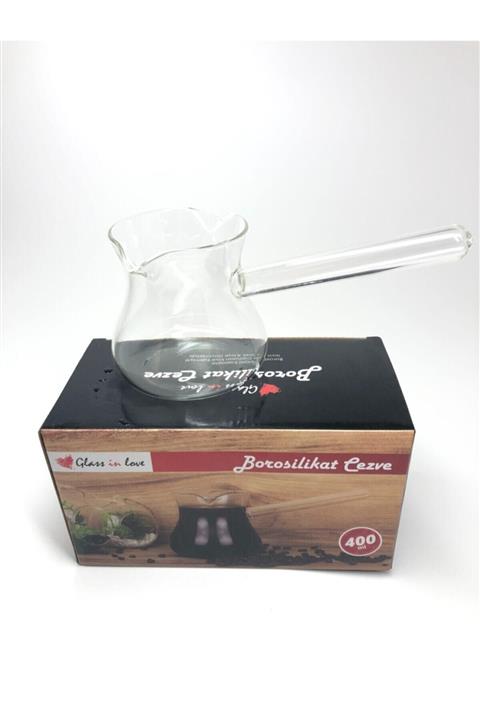 Glass In Love Borosilikat Cezve Isıya Ve Direk Ateşe Dayanıklı