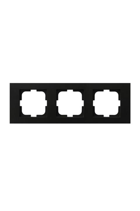 OVİVO Grano Siyah Üçlü Çerçeve