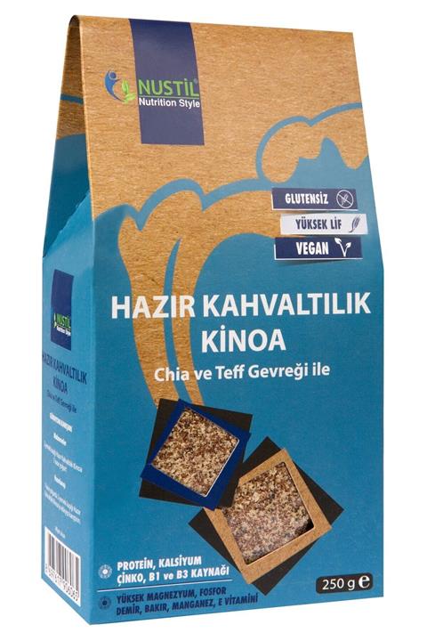 Nustil Nutrition Style Glutensiz Hazır Kahvaltılık Kinoa 250gr