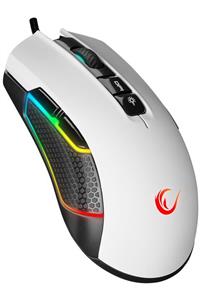 Rampage Smx-r600 Python Usb Beyaz Sağ / Sol El Kullanımlı 12400dpi Gaming Oyuncu Mouse