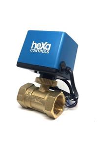 Hexa Controls Motorlu Vana Dn15, 230vac On/off