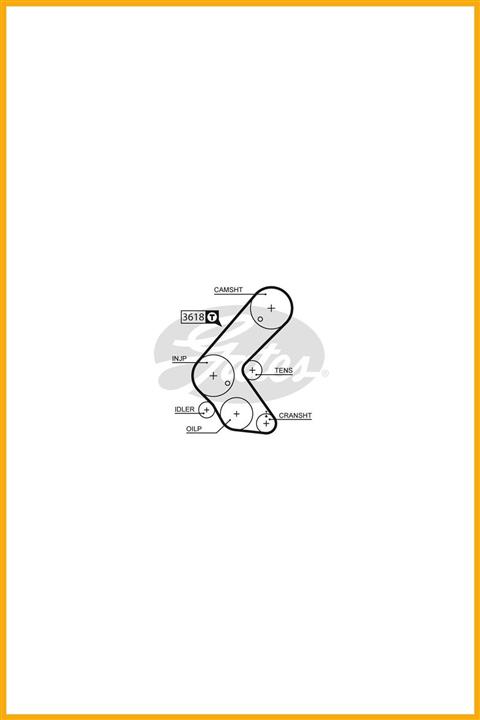 AAVDAN Trıger Kayısı (131x250) Opel Astra G H J Combo Corsa C 1.7dtı 16v Zafıra 06 Ct1014