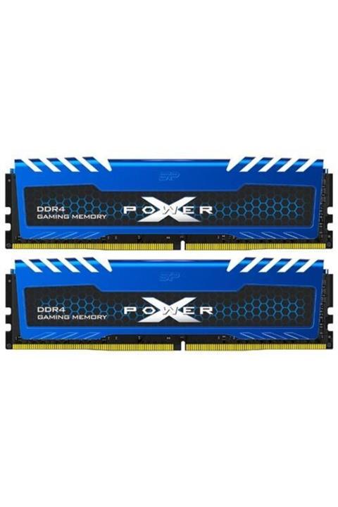 Silicon Power Sp016gxlzu266bda 16gb (2 X 8gb) Xpower Turbine Gaming Ddr4 2666mhz Cl16