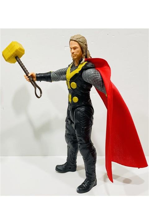 AVENGERS The Thor Çekiç Li Karakter Figür Oyuncak 30 Cm Işık Ve Ses