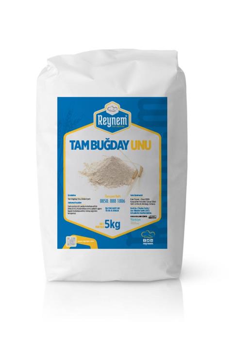 REYNEM FOOD ADDİTİVES Tam Buğday Unu 5kg