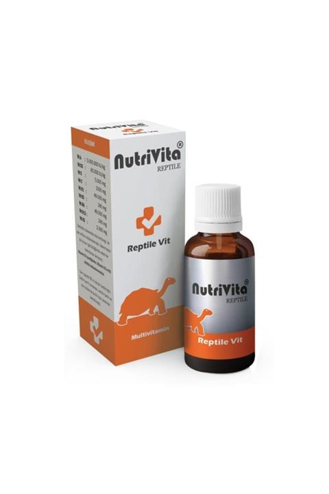 NutriVita Reptile Vit 30 Cc - Kablumbağa Vitamini