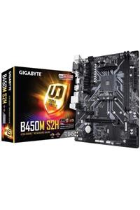 Gigabyte Am4 B450 Ddr4 B450m-s2h 4x Sata 1x M2 2280 Hdmı Dvı Amd Ryzen Graphics 3x Matx