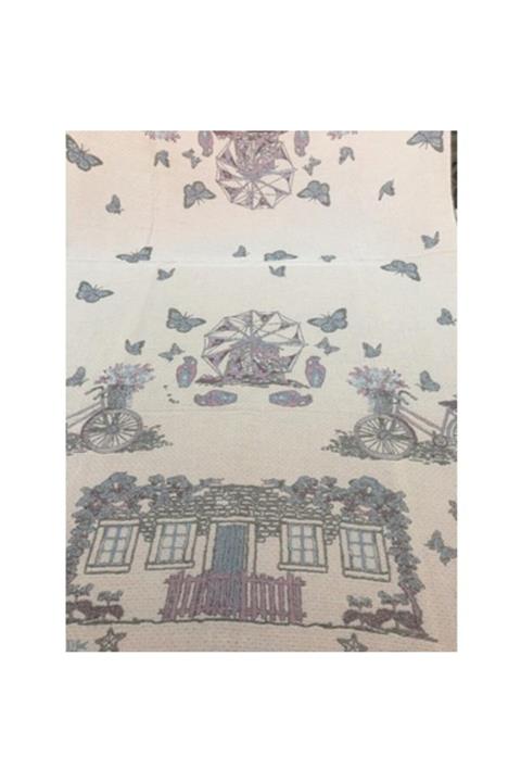 TUNCAY TEKSTİL 2 Katlı Bodrum Desenli Pamuklu Peştemal