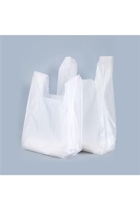 Arifoğlu Poşet Beyaz Büyük Boy Atlet Poşet 5 Kg