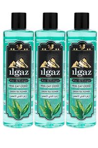 ILGAZ Elit 400ml 3'lü 60° Yeşil Çay Kolonyası