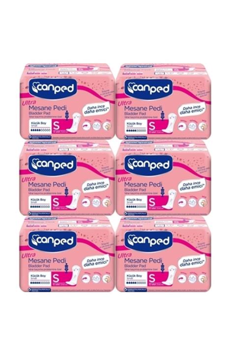 Canped Mesane Pedi Ultra Küçük Boy 12 Li X 6 Adet