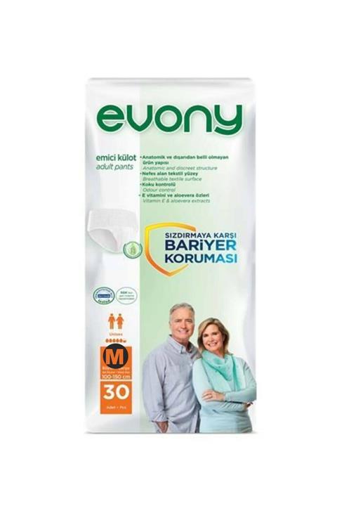 Evony Emici Külot 30'lu Medium Unisex
