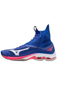 MIZUNO Wave Lightning Neo Unisex Voleybol Ayakkabısı Mavi