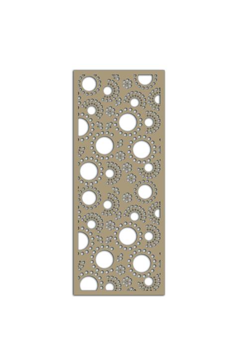 Liar Dekor Liar Ahşap Seperatör (Paravan) - KSP-50 - (10 mm) - (60 cm x 160 cm) - (Ham)