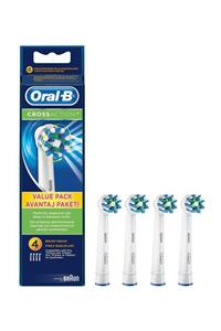 OralB Dis Firçasi Yedek Basligi Cross Action 4lü