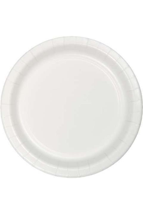 Parti Dünyası Beyaz 8 li Kağıt Tabak