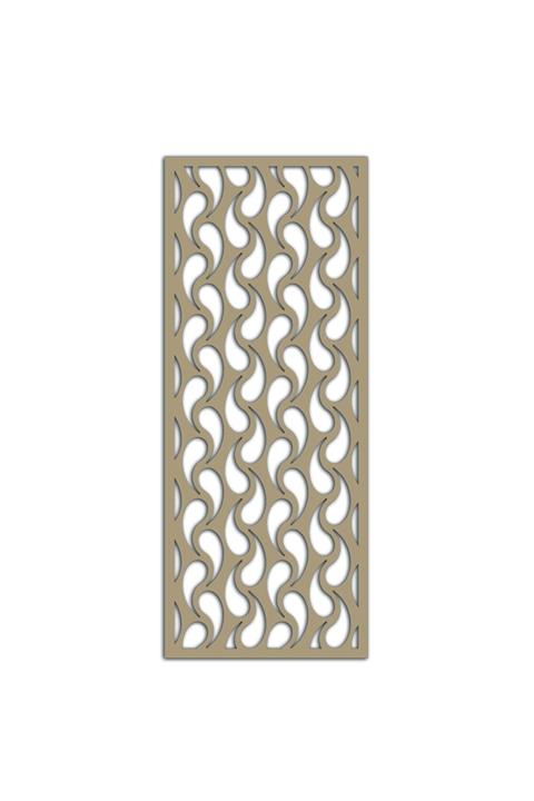 Liar Dekor Liar Ahşap Seperatör (Paravan) - KSP-14 - (10 mm) - (100 cm x 210 cm) - (Ham)