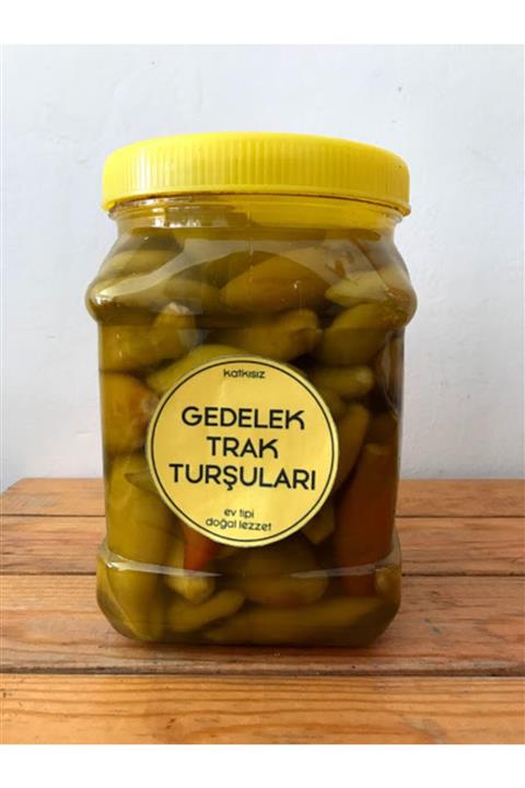Gedelek Turşuları Hafif Acılı Balık Biberi 1 Kg Gedelek Trak Turşuları