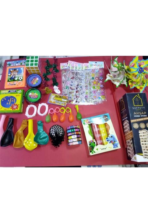 MADNEESHALİL Oyuncak Setim Asker-zeka Küpü-balon-jenga-