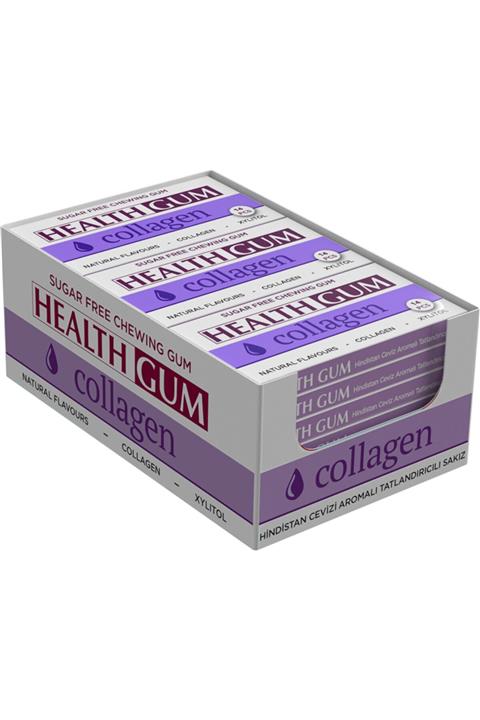 Health Gum Collagen 18'li Kutu Sakız