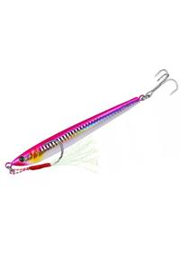 usmtekno Jig Yem 21gr. 8.5 Cm Asist Kancalı Yapay Yem Lures Sahte Yem Rapala Pembe