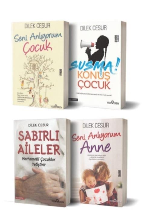 Yediveren Yayınları Dilek Cesur Ebeveyn 4'lü Kitap Seti