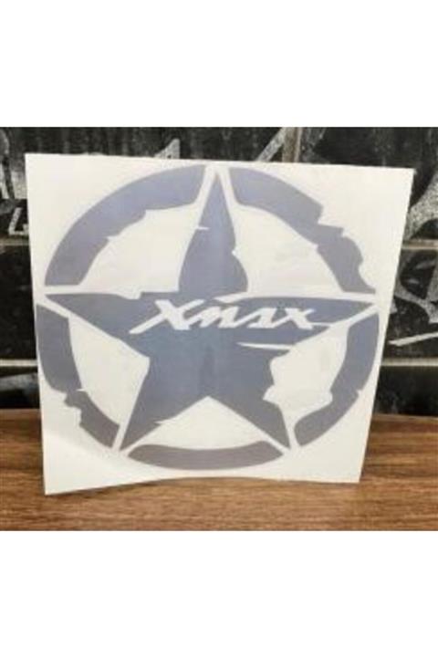 Gogo Yamaha Xmax Under Armour Beyaz Etiket Sticker