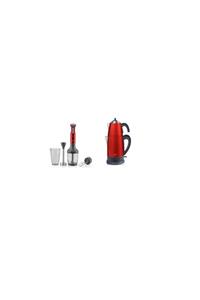 Arzum Ar1042 Prostick 1500w Blender Seti -ar3055 Çaycı 1800w Lux Çay Makinesi Nar